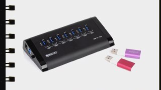 ORICO BC- U3H7 Aluminum USB 3.0 7 - Ports Hub with 5V4A Power Adapter and VIA VL812 Chipset