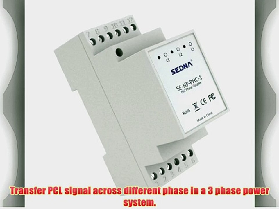 SEDNA - Power Line Phase Coupler for Home Plug Adapters