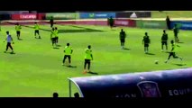 Isco celebrate like Cristiano Ronaldo after he beats De Gea in Spain Trainig 2015