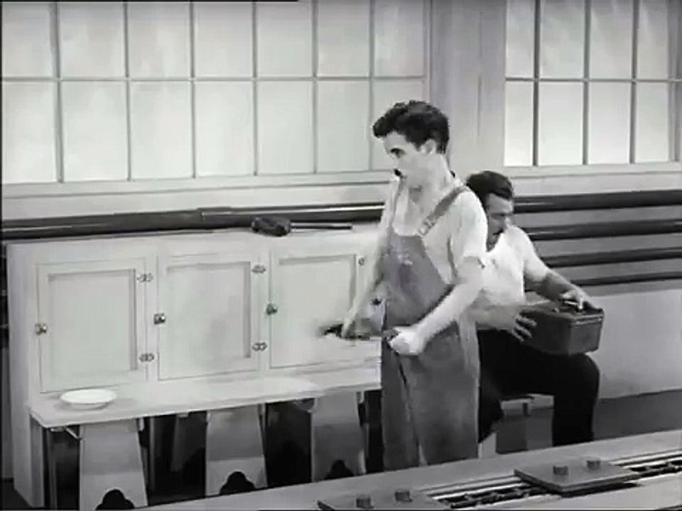 Chaplin temps modernes (pause déjeuner)