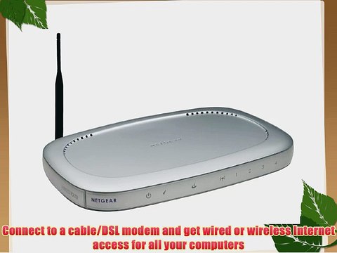 Netgear MR814 802.11b Wireless 4-Port Cable/DSL Router