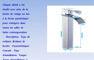 Auralum® Design Robinet cascade Mitigeur