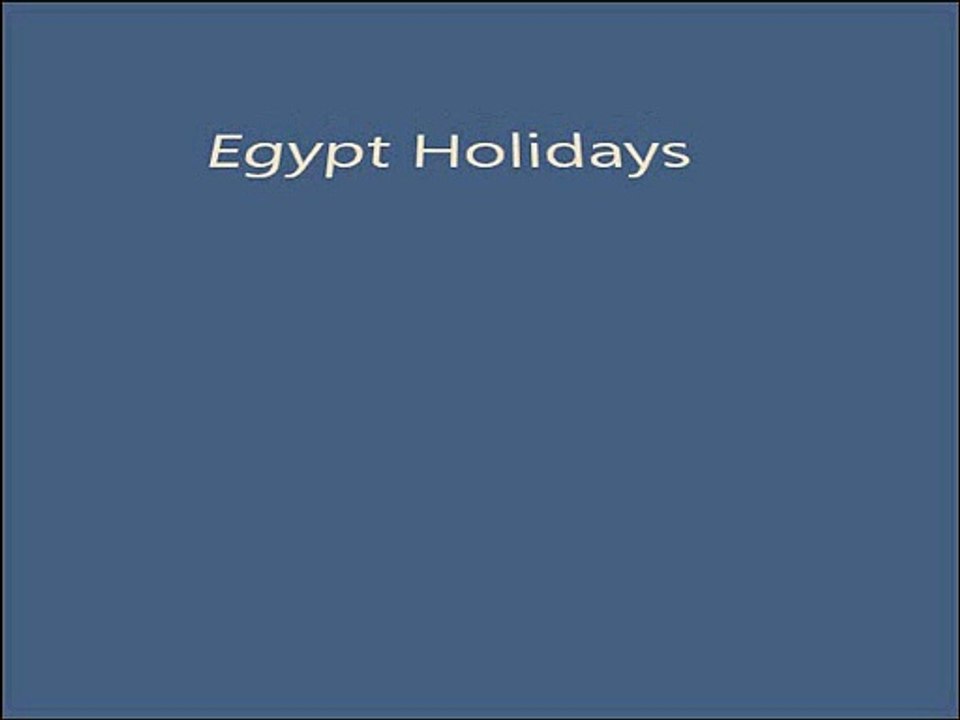 Egypt Holidays