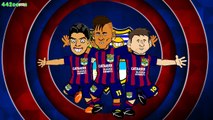 CHAMPIONS! Barcelona Champions League 2015 (3-1) Treble Winners