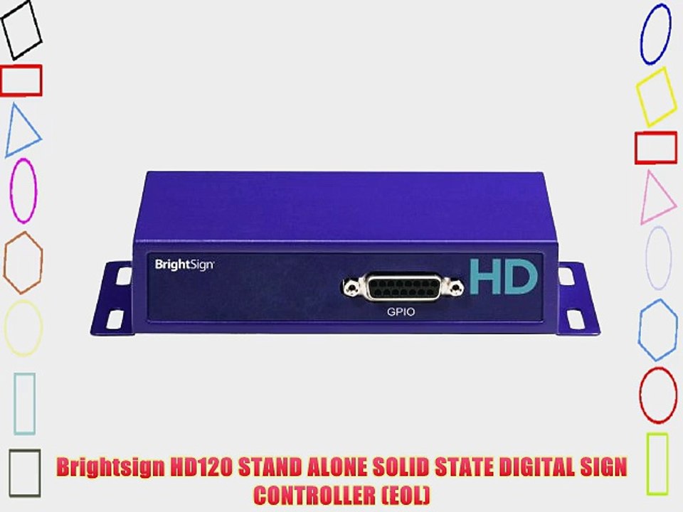 Brightsign HD120 STAND ALONE SOLID STATE DIGITAL SIGN CONTROLLER (EOL)