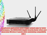 Cisco WRVS4400N Wireless-N Gigabit Security Router - VPN v2.0 Built-in 4-port full-duplex 10/100/1000