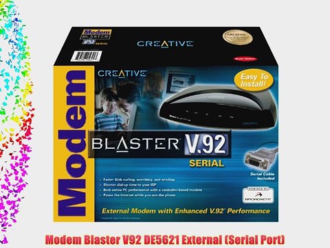Modem Blaster V92 DE5621 External (Serial Port)
