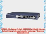 NETGEAR INC. Netgear ProSafe JGS524 24-Port Gigabit Ethernet Switch (Catalog Category: Computer