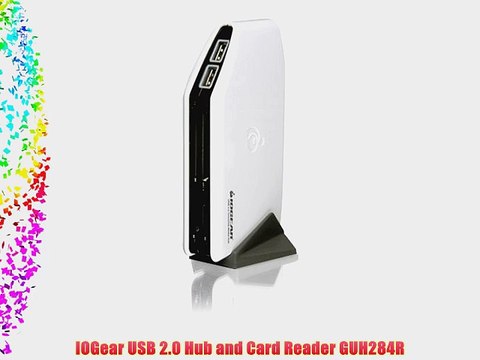 IOGear USB 2.0 Hub and Card Reader GUH284R