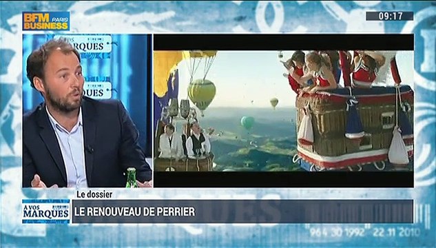 Perrier dévoile Hot Air Ballons et se lance à la conquête des jeunes: Valéry Pothain, Frank Tapiro et Arnaud Tillon (2/2) - 07/06