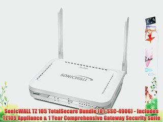 SonicWALL TZ 105 TotalSecure Bundle (01-SSC-4906) - Includes TZ105 Appliance