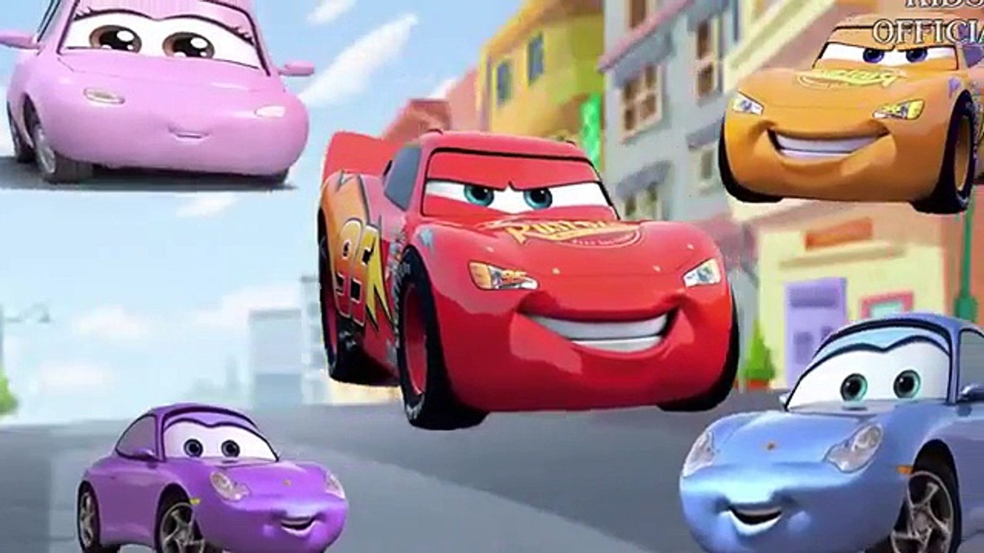 Finger Family Mcqueen Cars Cartoon Nursery Rhymes for Children