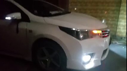 toyota corolla grande burnout pakistan