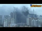 最新实拍:广州也烧大楼！情形堪比央视新大楼火灾！
