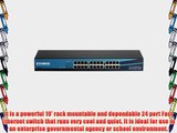 Edimax ES-3124RL - 24 Ports Auto-Sensing Store-N-Forward and Non-Blocking Fast Ethernet 19'