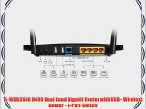 TL-WDR3600 N600 Dual Band Gigabit Router with USB - Wireless Router - 4-Port-Switch