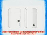 AGPtek? Unlock Huawei E8231 21.6Mbps 3G HSPA  Wireless Modem WiFi Dongle Mobile Hotspot