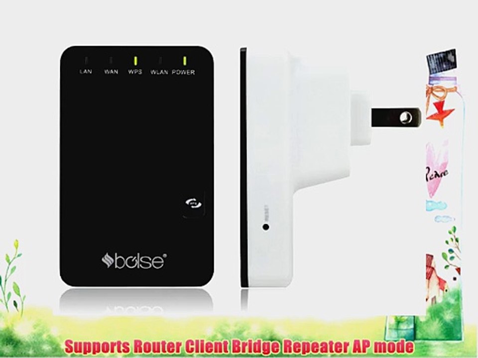 Bolse? 300Mbps Wireless-N mini Router / AP / Repeater (802.11 b/g/n) Wireless Amplifier Including