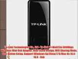Tp-Link Technologies Co. Ltd - Tp-Link Tl-Wn823n 300Mbps Wireless Mini Usb Adapter Mini-Sized