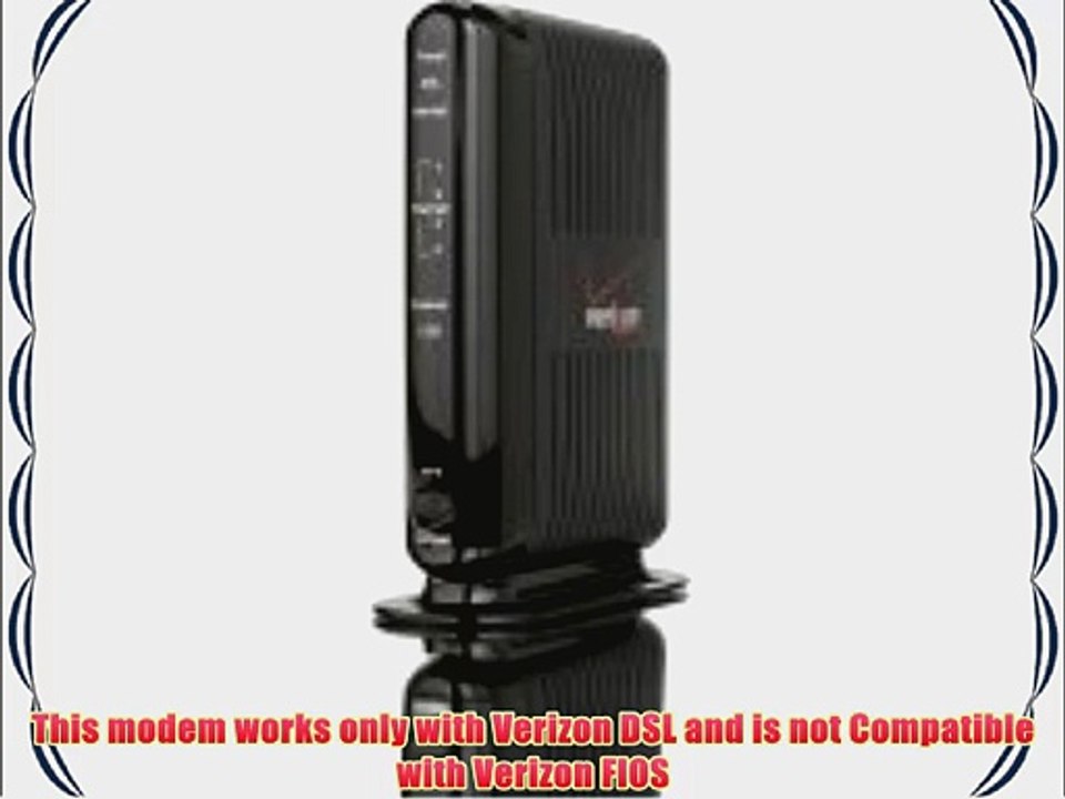 Actiontec Verizon High Speed Internet DSL Wireless N Modem and Router (GT784WNV)