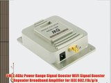 5W 2.4Ghz Power Range WIFI Wireless Signal Booster Repeater Broadband Amplifier for IEEE 802.11b/g/n
