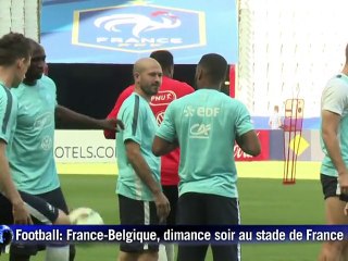 Amical France-Belgique: un dernier choc pour la route