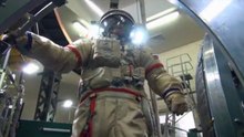 Cosmonaut Spacewalk  Egress-2 simulator