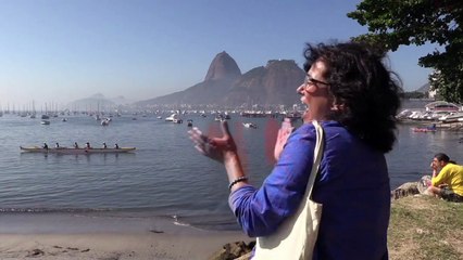 Rio: manifestation contre la pollution dans la baie de Guanabara