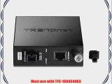 TRENDnet Intelligent 1000Base-TX to 1000Base-LX Dual Wavelength Single Mode SC Fiber (40 km/24.85