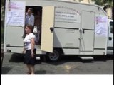 Aversa (CE) - Rotary Club, il camper della salute in piazza (06.06.15)