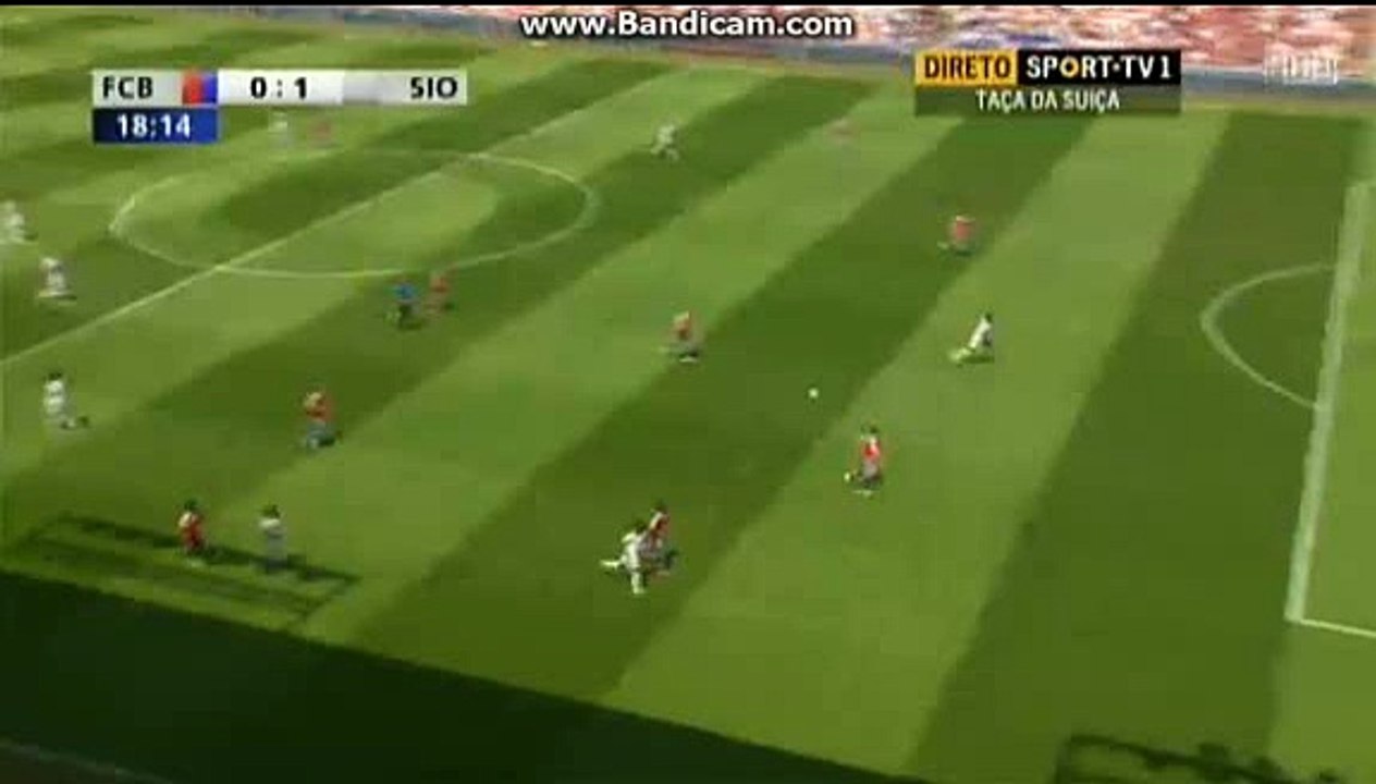 Edimilson Fernandes Goal | FC Basel 0-2 Sion 07.06.2015
