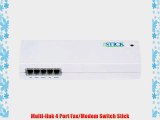 Multi-link 4 Port Fax/Modem Switch Stick