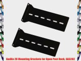 GadKo 2U Mounting Brackets for Open Post Rack SA3202