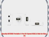 Macally DOTHUB Portable 4-Port Hi-Speed USB2.0 Hub for Mac