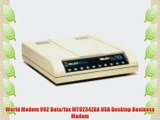 World Modem V92 Data/fax MT9234ZBA USB Desktop Business Modem