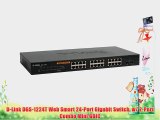 D-Link DGS-1224T Web Smart 24-Port Gigabit Switch w/ 2-Port Combo Mini GBIC