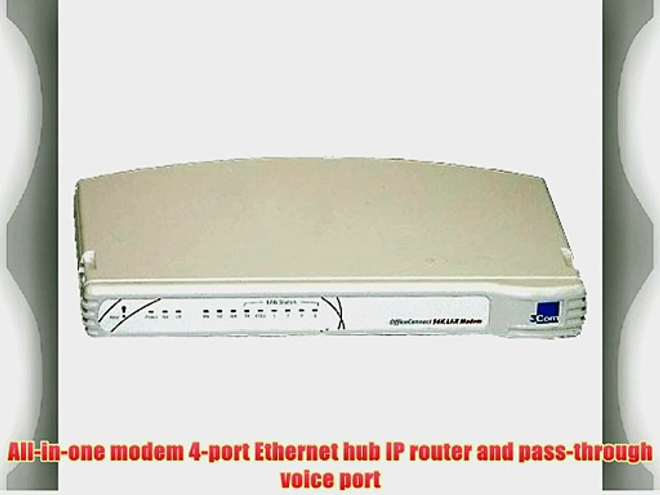 3Com OfficeConnect 56k LAN Modem ( 3C886A-US )