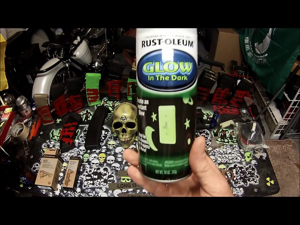 RUST-OLEUM  GLOW In The Dark  Paint Review