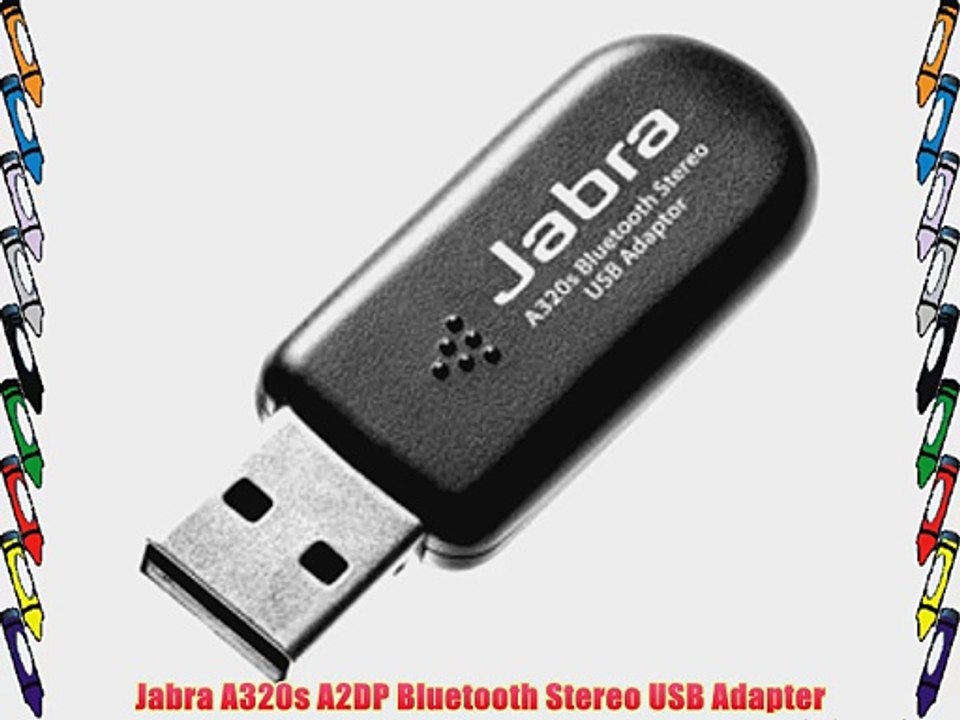 Jabra A320s A2DP Bluetooth Stereo USB Adapter