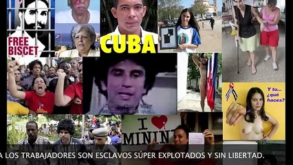CUBA NO ES LIBRE - ABAJOELCASTRISMO [Reinaldo Arenas contra la hipocresía]