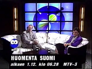Huomenta Suomi - Mainos (1992)