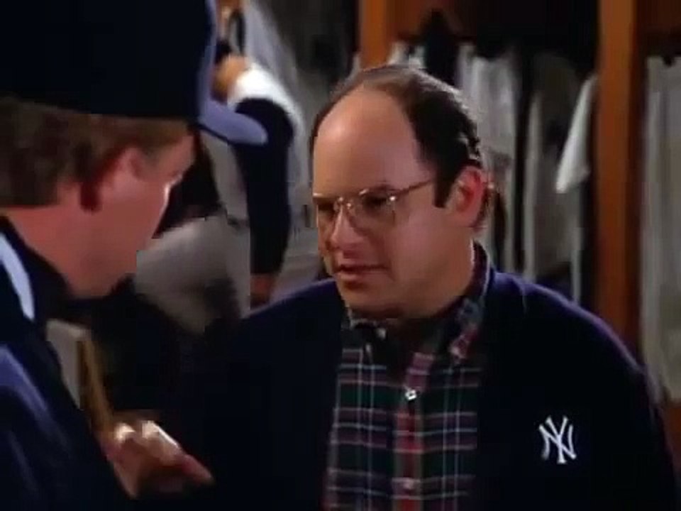 Seinfeld: George sabotages the Yankees by changing uniforms to cotton