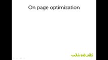 SEO tutorial - 05 - On Page Optimization Introduction.mp4