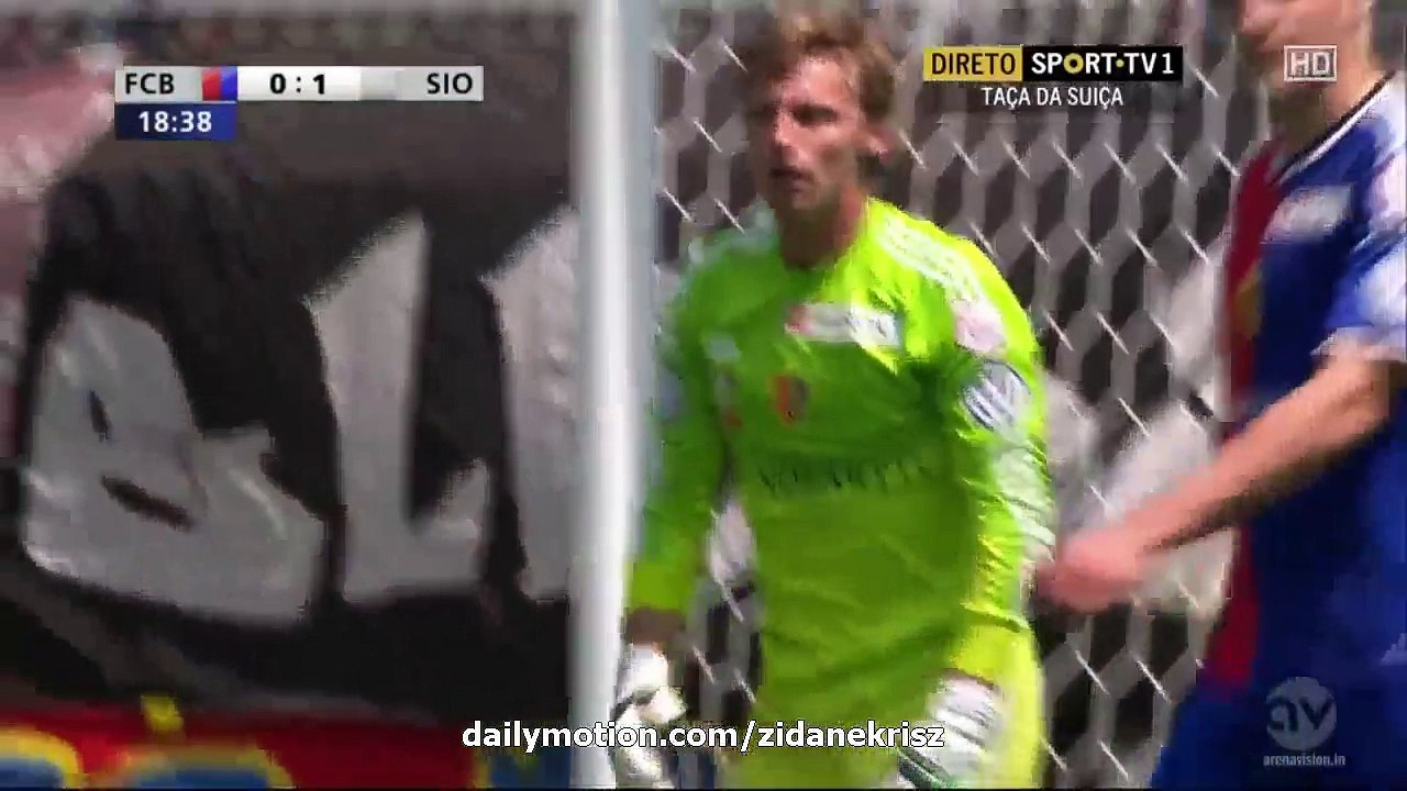 All Goals | Basel 0-3 Sion | Swiss Cup Final 07.06.2015