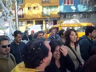 HUELGA DE TATA VICUÑA MACKENNA CON CURICO