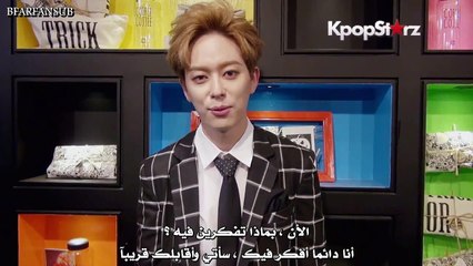 [ARABIC SUB ]  150603 BOYFRIEND - Girlfriend Camera M