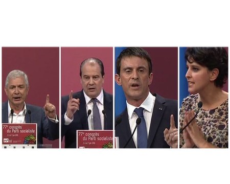 Tirs croisés sur Sarkozy au congrès du PS à Poitiers