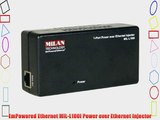 EmPowered Ethernet MIL-L100i Power over Ethernet Injector