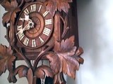 Rare Antique Cuckoo Clock by Johann Baptist Beha model #116  www.blackforestclocks.org