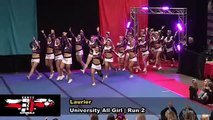 Laurier Cheerleading PCA Nationals 2014